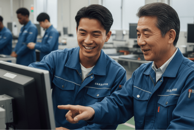 現場負担を最小化のイメージ